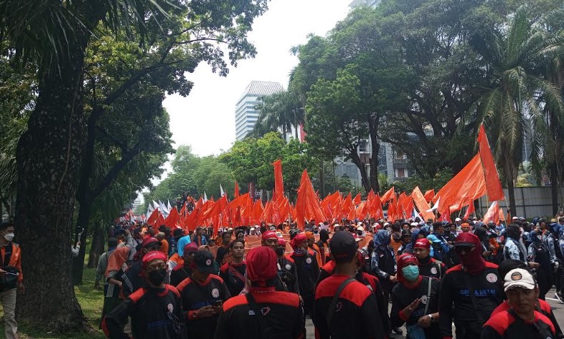May Day 2023, 6.000 Personel Gabungan Amankan Aksi Buruh di DKI Jakarta