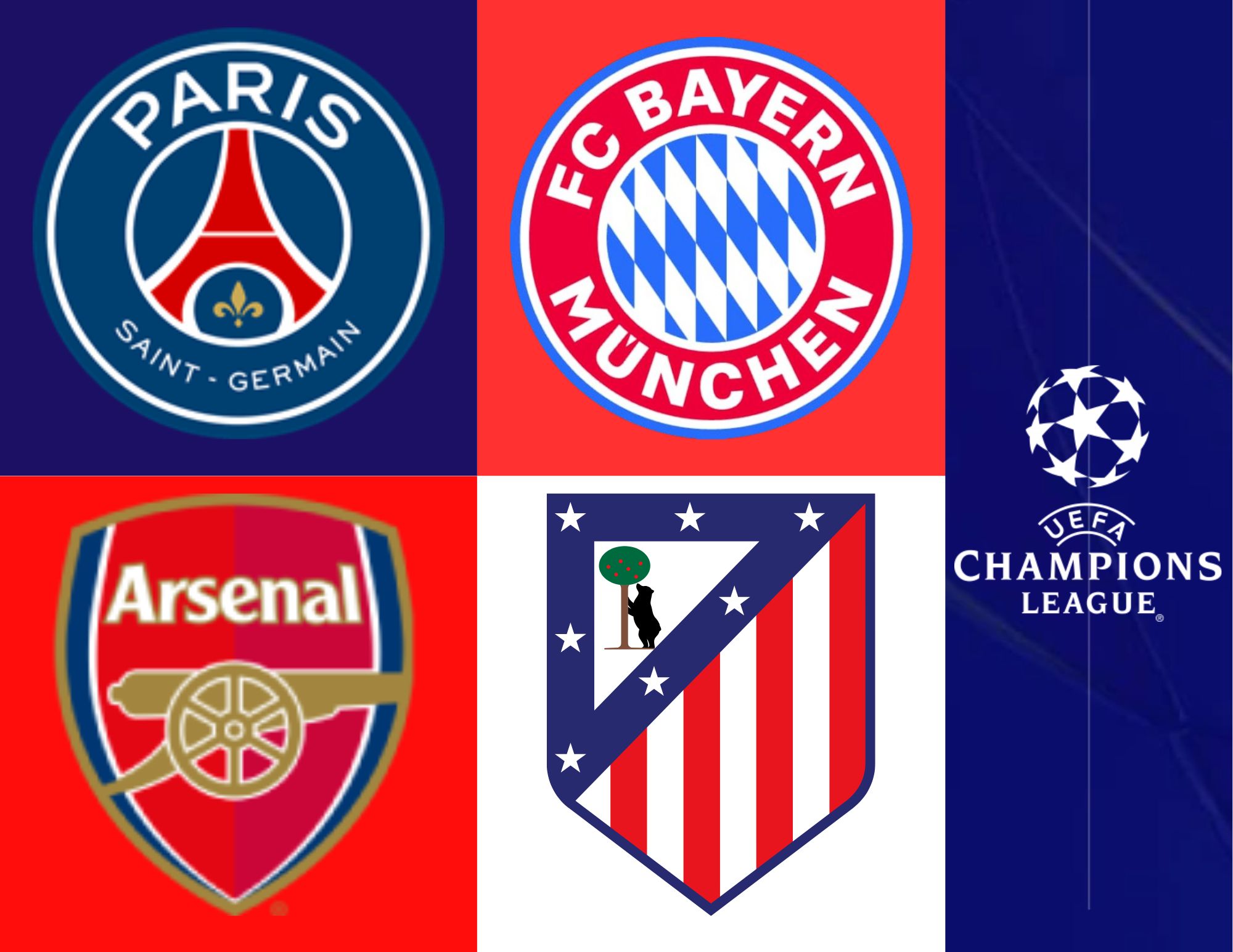 Jadwal Semifinal Liga Champions Lengkap, PSG Vs Bayern Munchen dan Atletico Madrid Vs Arsenal