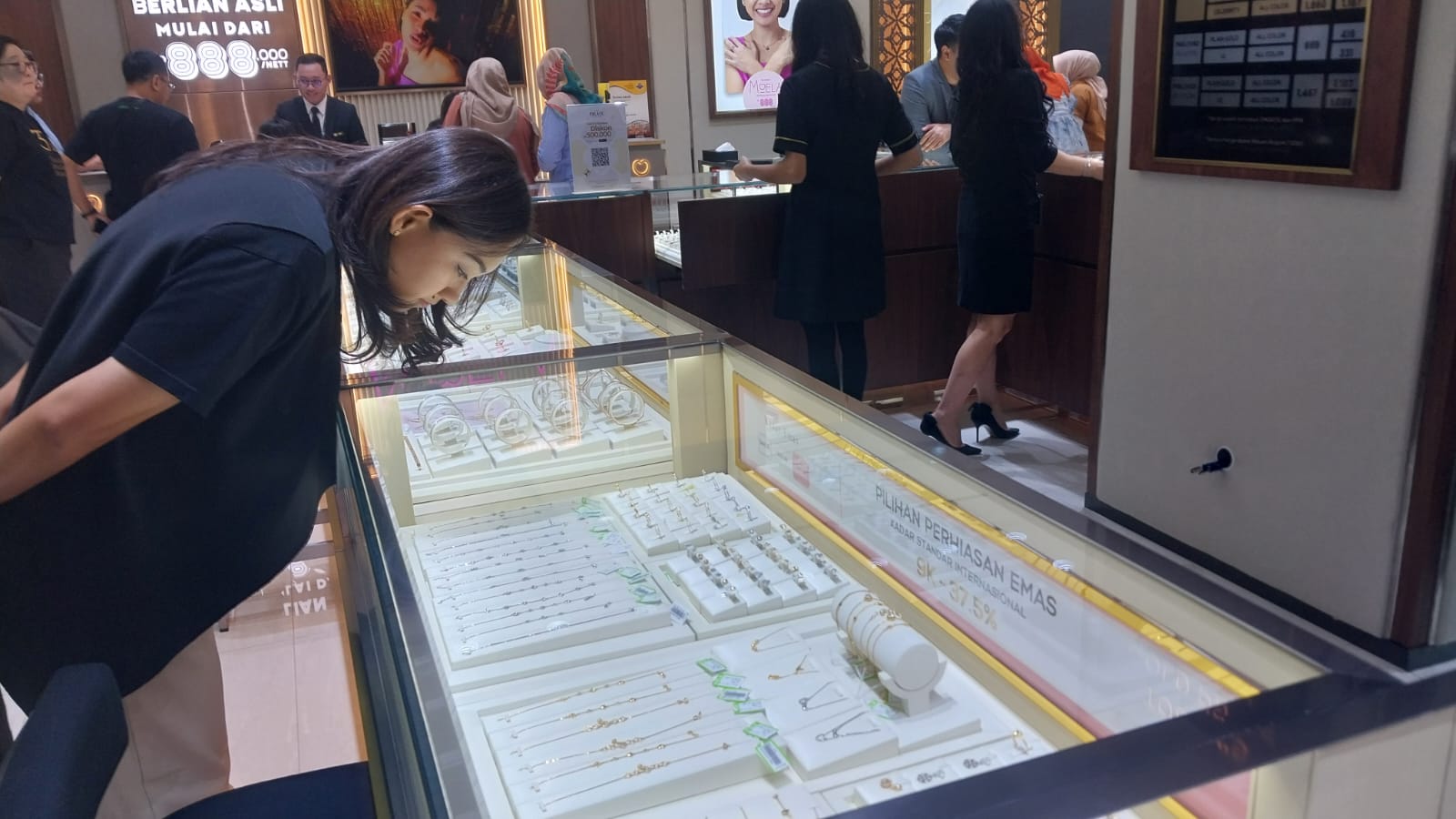 The Palace Jeweler Buka Gerai ke-77 di Kota Bogor, Perhiasan Berlian Mulai dari 888 Ribu