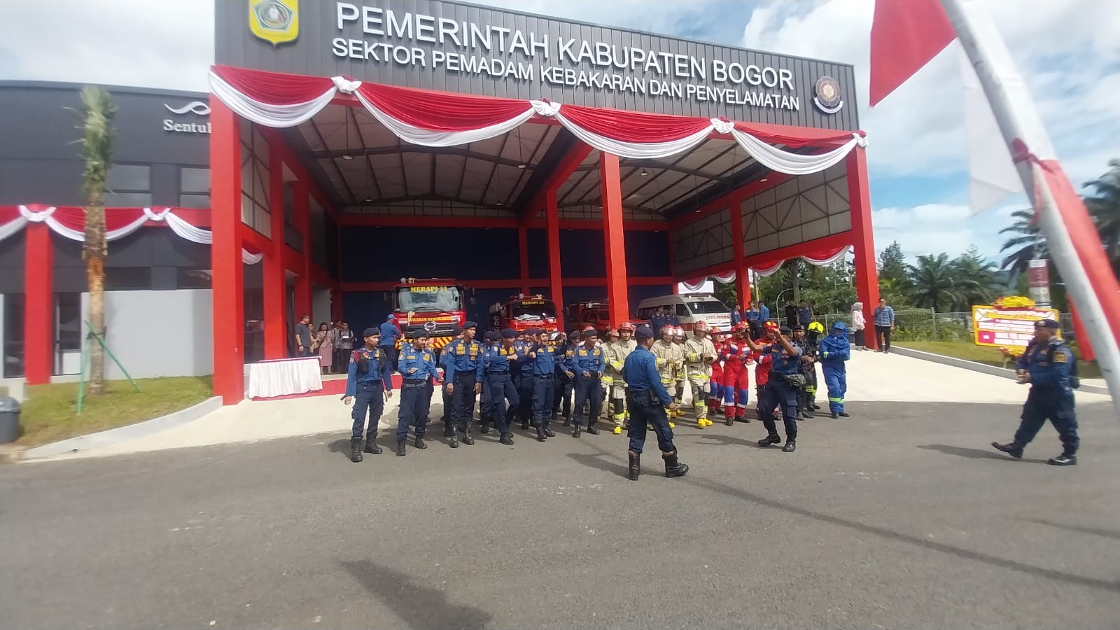 Sektor Damkar Babakan Madang Mampu Tangani Dua Wilayah