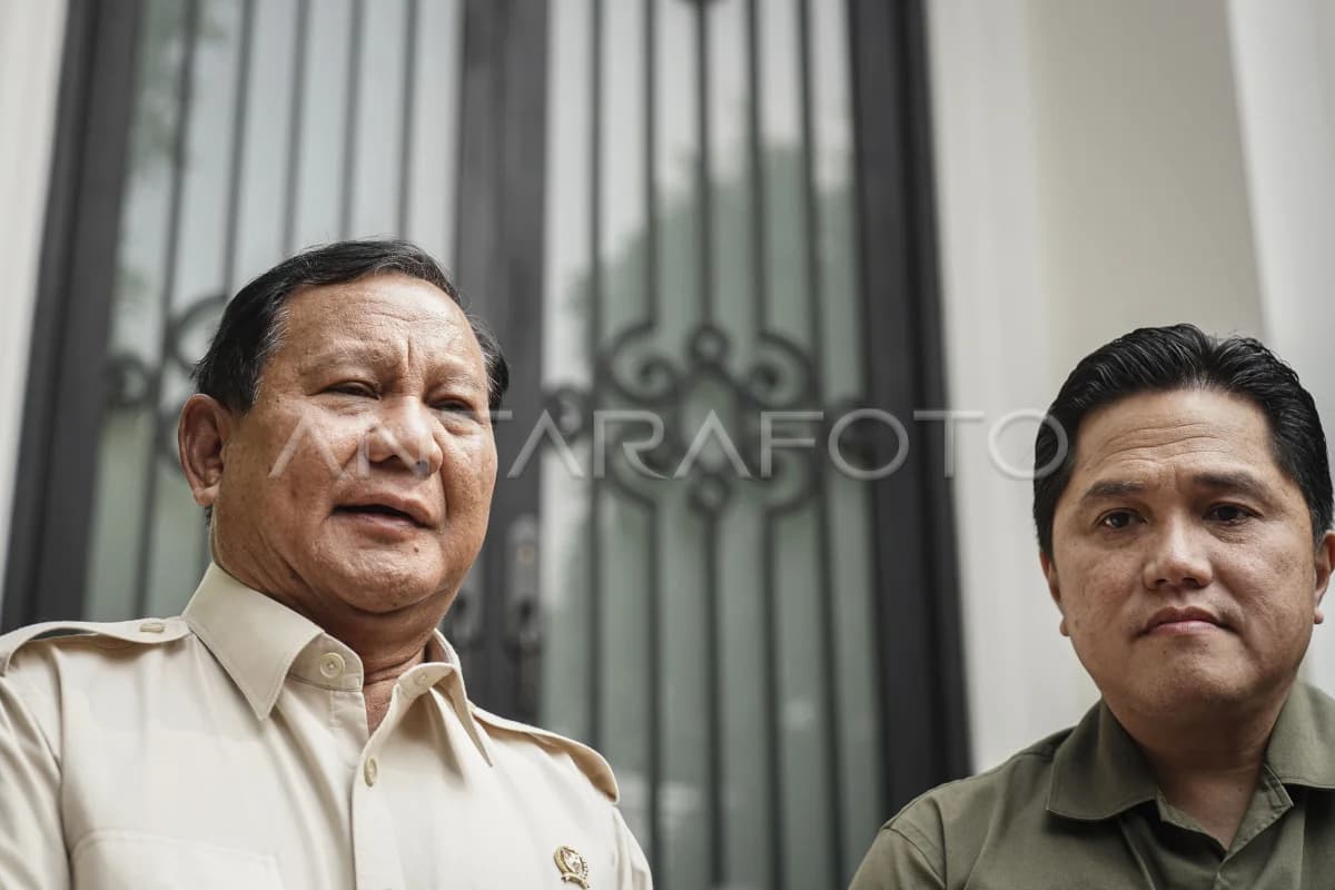 Erick Thohir Terkejut Diminta oleh Prabowo Rekomendasikan Nama Dirjen Pajak