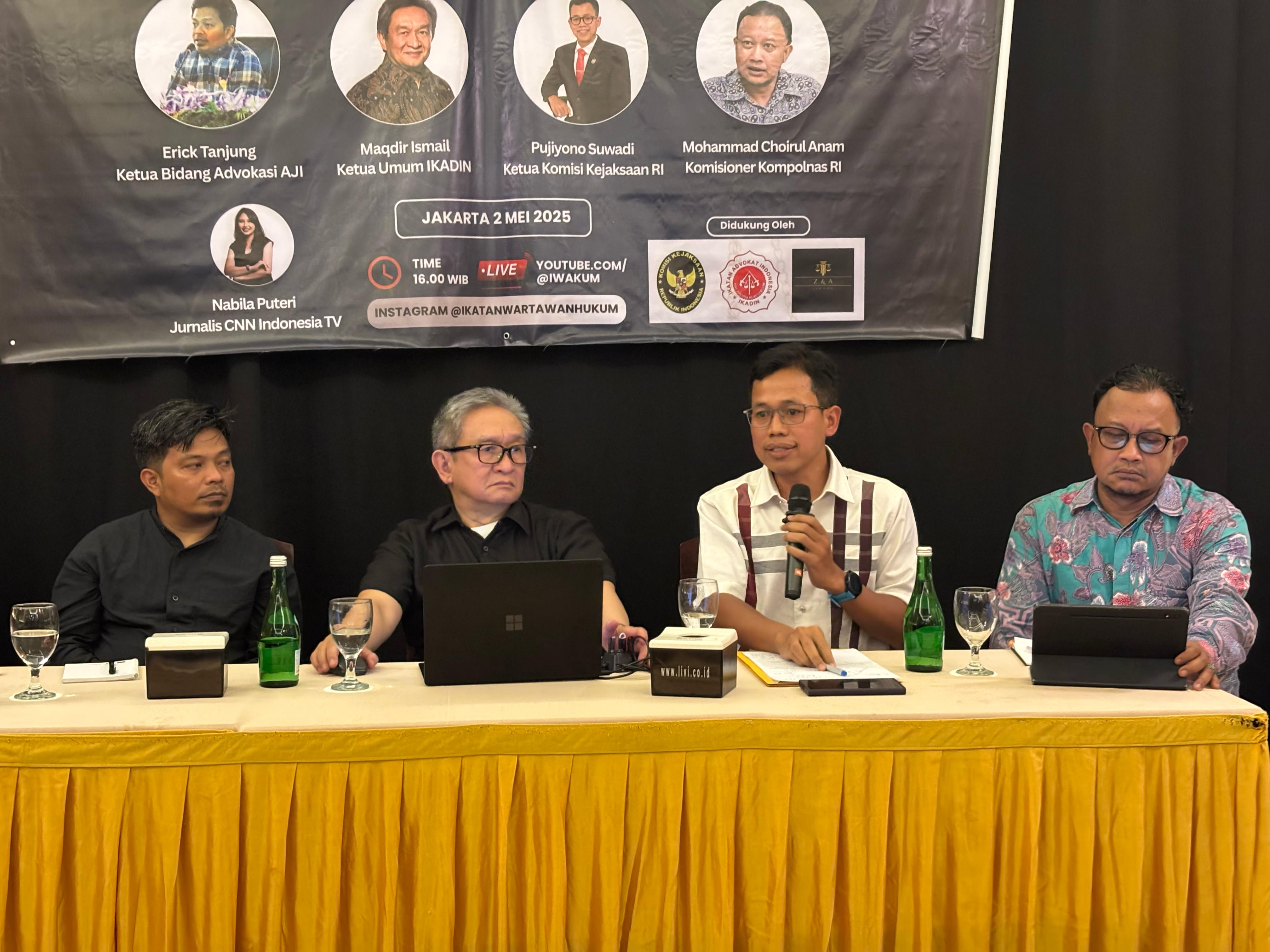 Penetapan Direktur Pemberitaan JAK TV sebagai Tersangka, AJI: Ancaman Serius terhadap Kebebasan