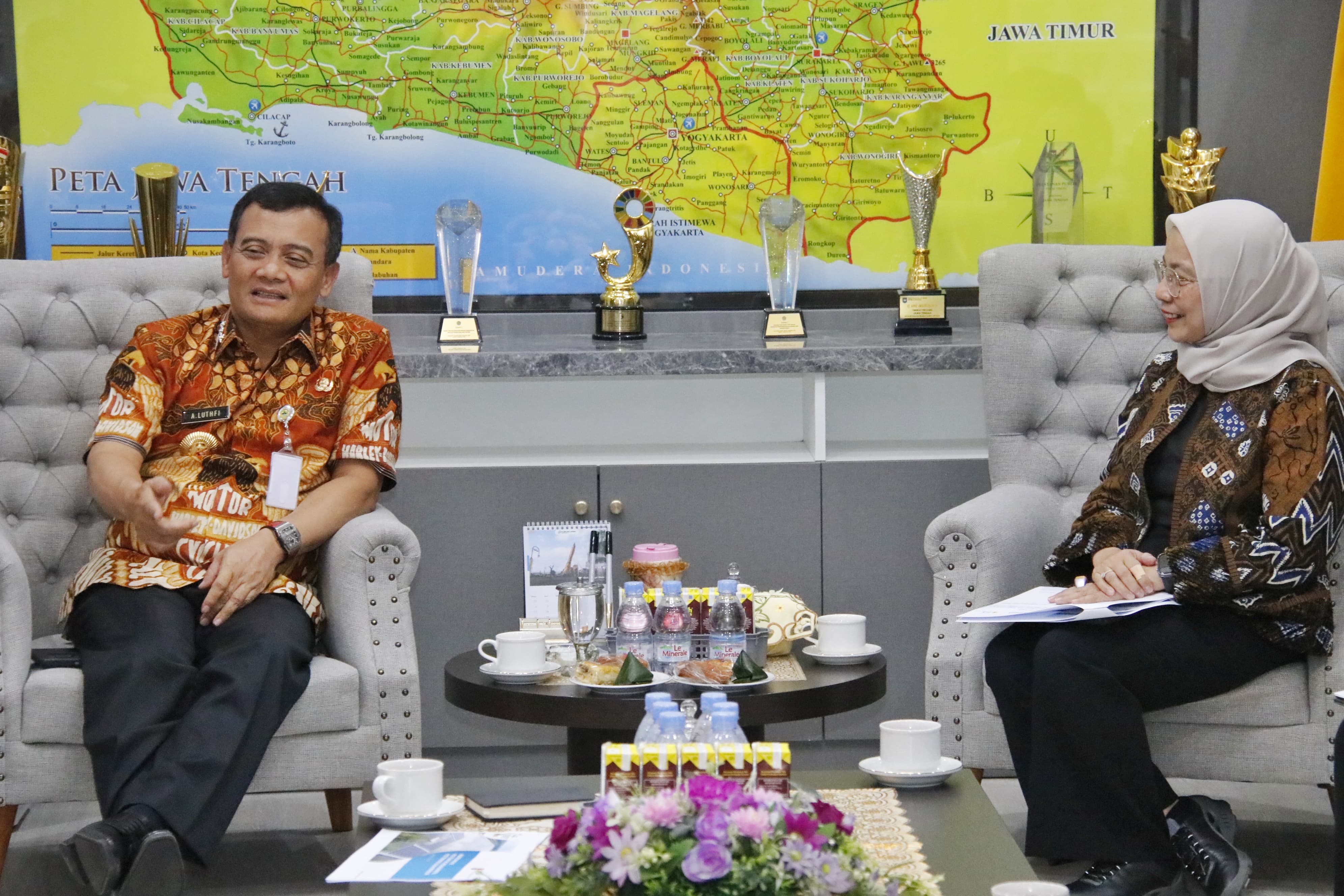 Kejar Kebutuhan Energi Hijau, Ahmad Luthfi Dukung Pembangunan PLTS Terapung