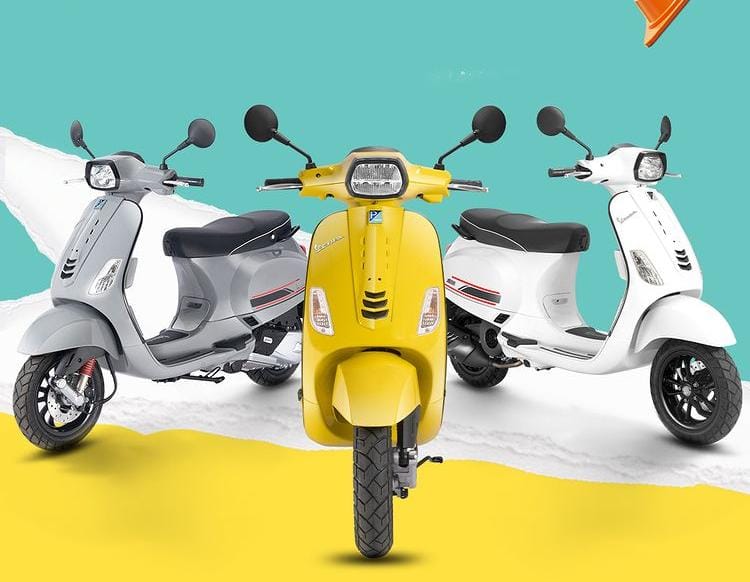 6 Model Vespa Miliki Warna Baru Tampil Lebih Sporty dengan Gaya Klasik Modern