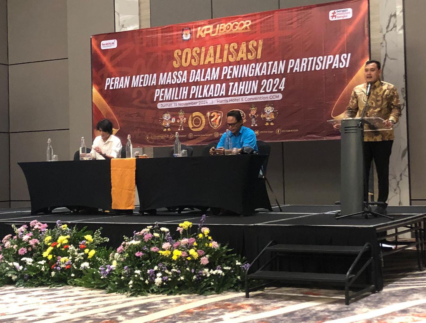 KPU Kabupaten Bogor Gandeng Media Massa Tingkatkan Partisipasi Pemilih Pilkada 2024