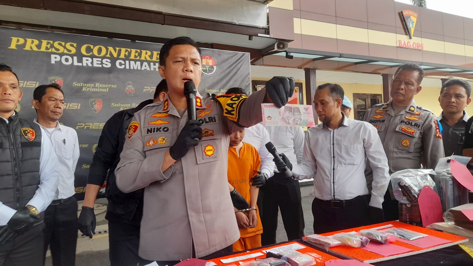 Polisi Gagalkan Peredaran Uang Palsu di Cimahi dan Bandung Barat