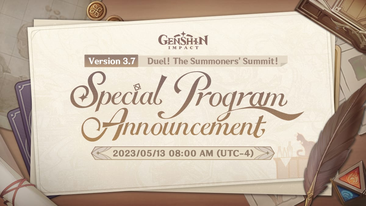 Catat Tanggalnya! Genshin Impact Hadirkan Kembali Livestream versi 3.7