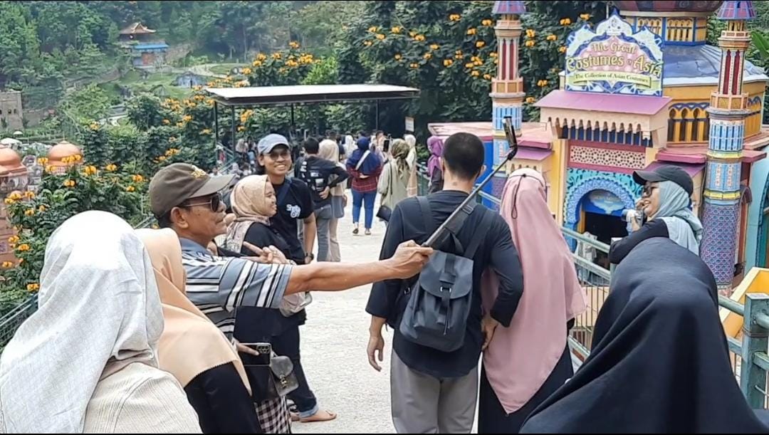 Wisatawan Lembang Naik 80 Persen