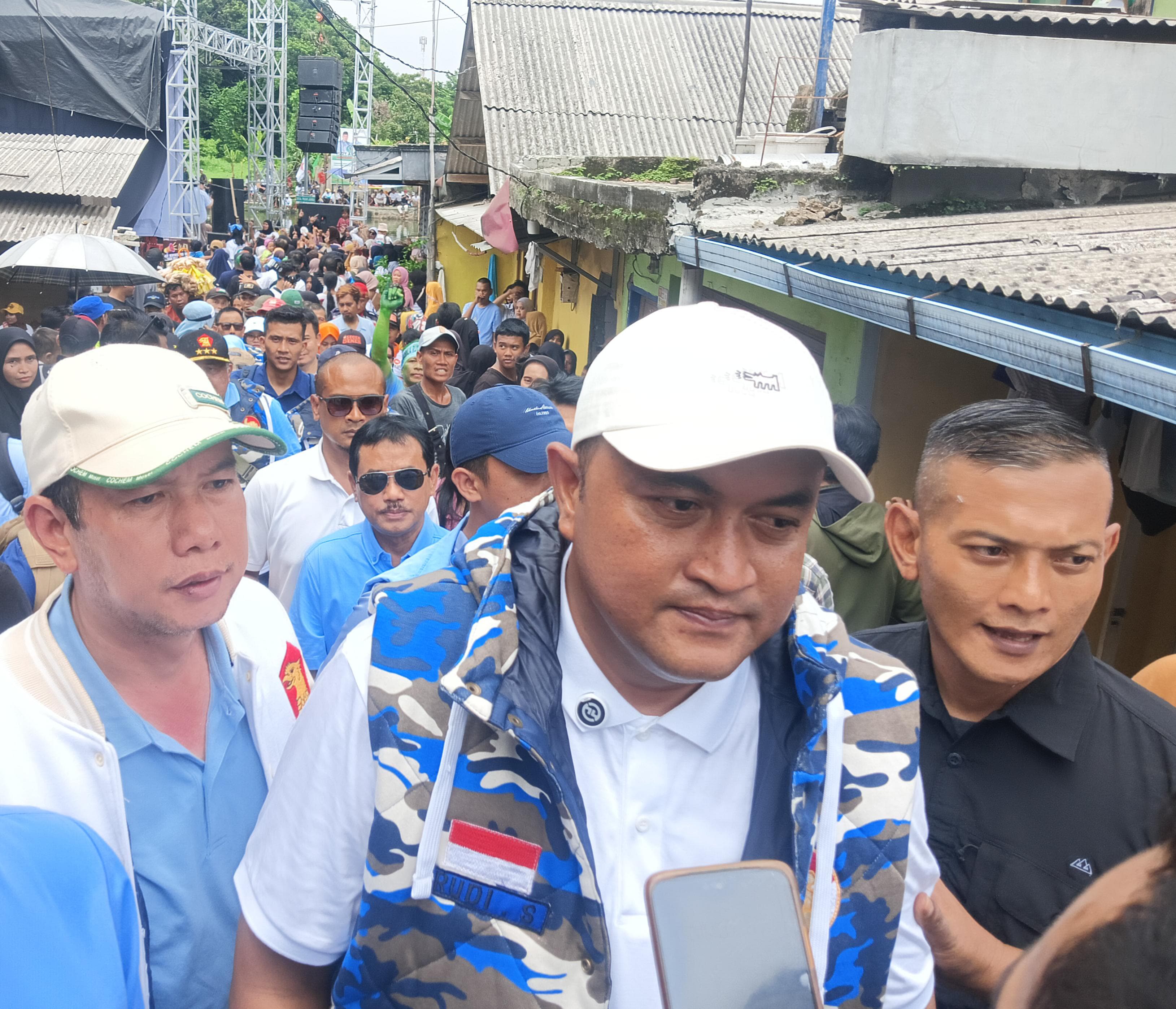 Penutupan Kampanye, Rudy Susmanto Soroti Kemiskinan dan Pengangguran di Kabupaten Bogor