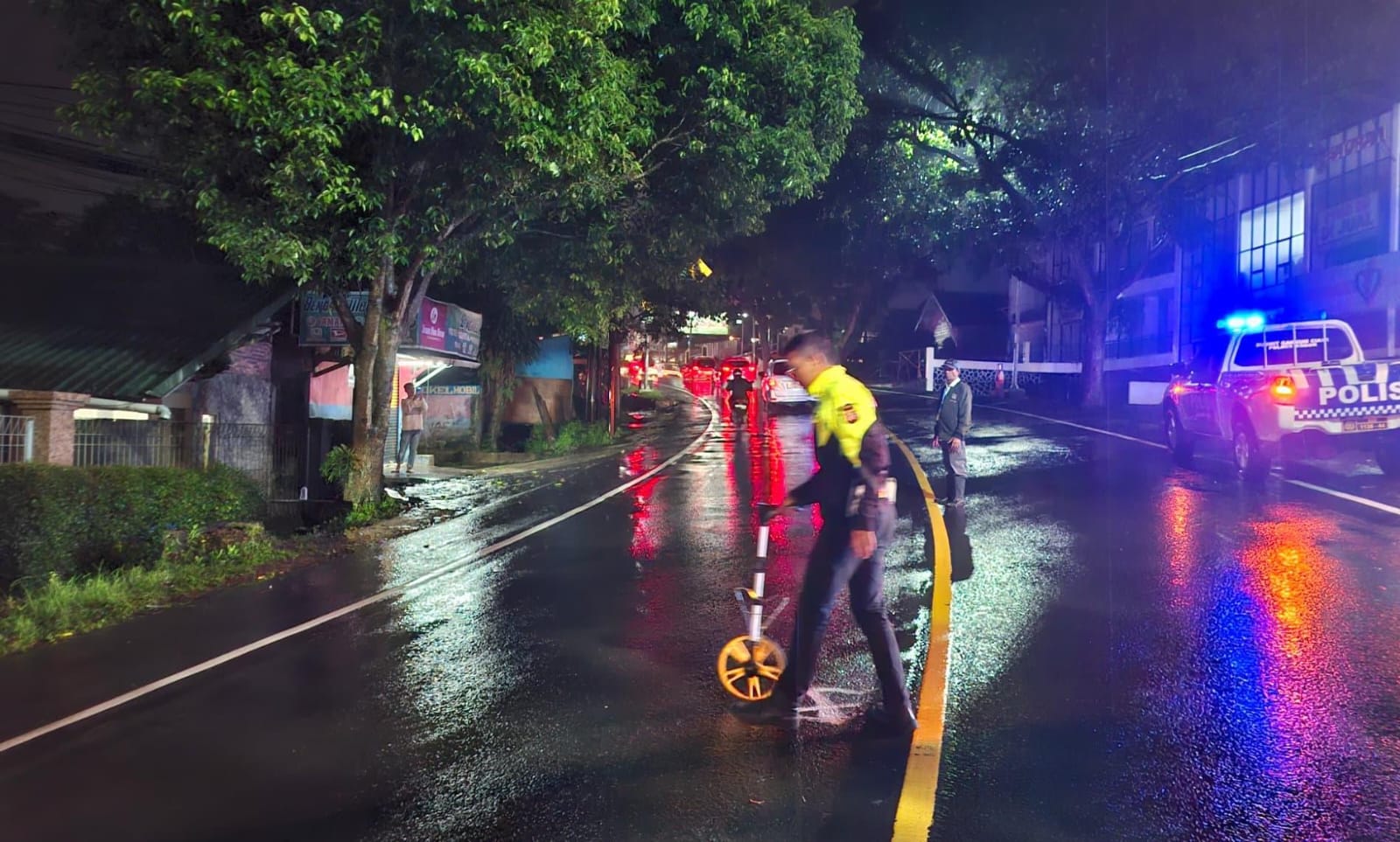 Satlantas Polres Bogor Periksa Sopir Angkot yang Tabrak Penyebrang Jalan di Puncak