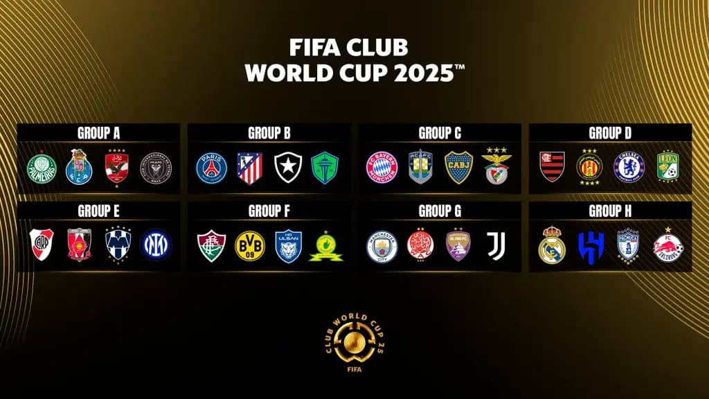 Hasil Undian Grup Piala Dunia Antarklub 2025, City dan Juventus di Grup Maut