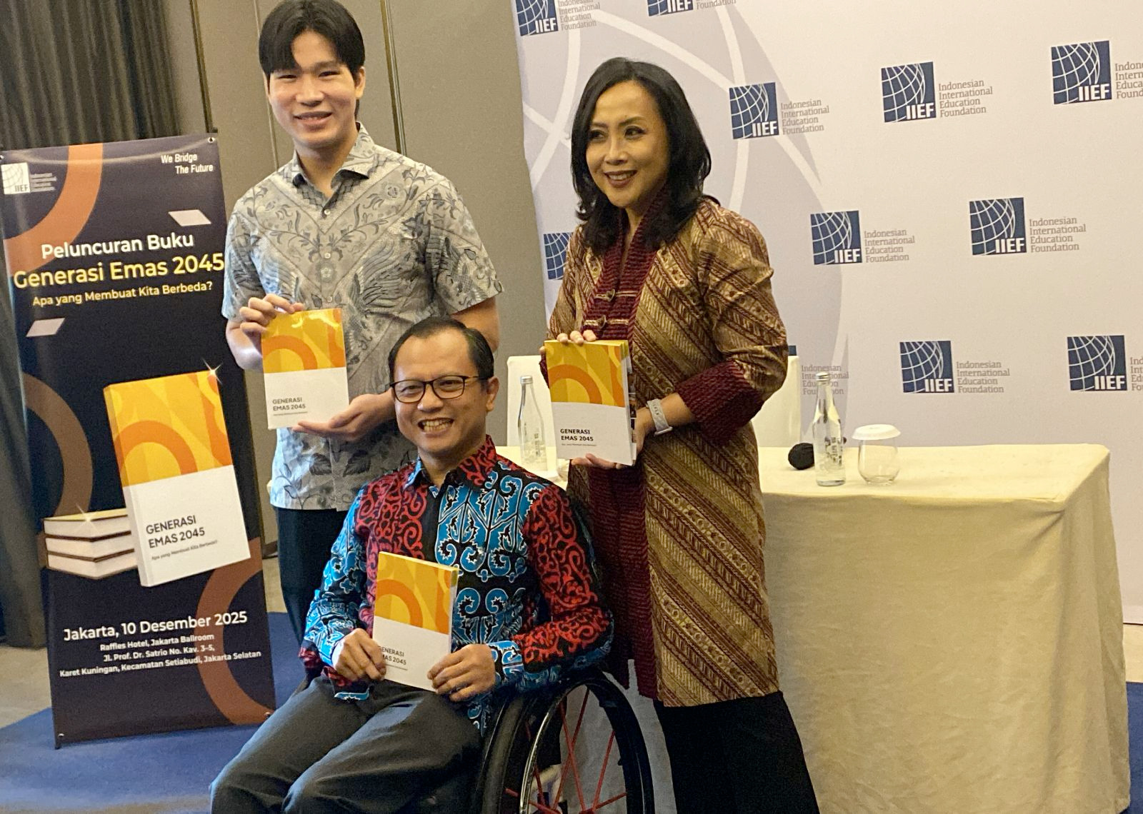 Jawab Tantangan SDM di Era AI, IIEF Luncurkan Buku 'Generasi Emas 2045: Apa yang Membuat Kita Berbeda?'