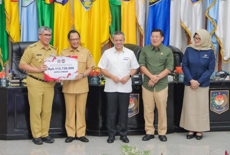 Kota Cimahi Terima Insentif Fiskal Rp6,1 Miliar untuk Pengendalian Inflasi dari Kemendagri