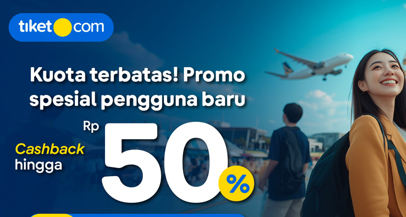 38 Kode Promo tiket.com Desember 2024 Bertabur Diskon Spesial Akhir Tahun