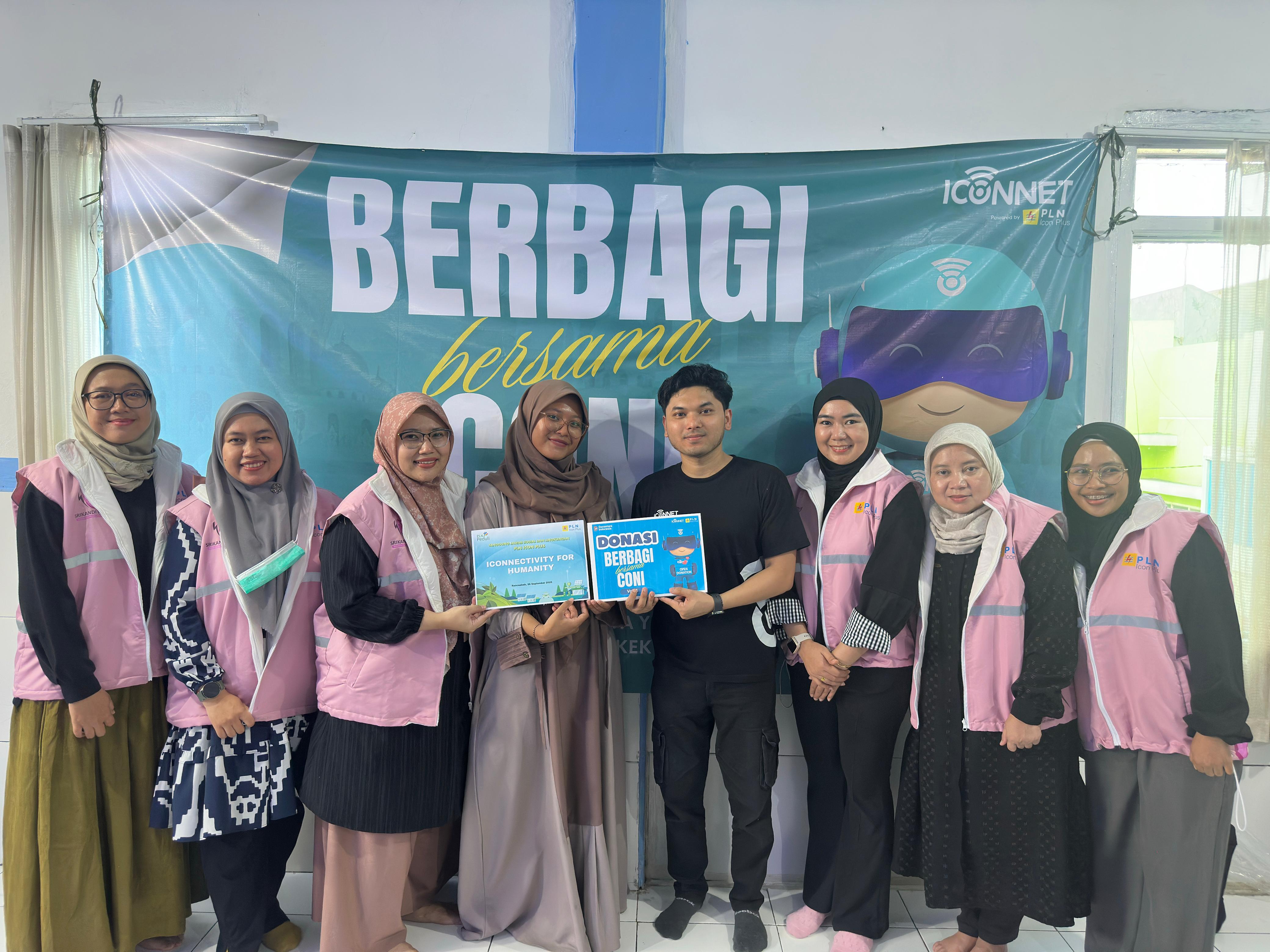 PLN Icon Plus SBU Jabar Gelar TJSL Bersama Anak-anak Panti Sosial Asuhan Anak Griya Yatim & Dhuafa Al Falah