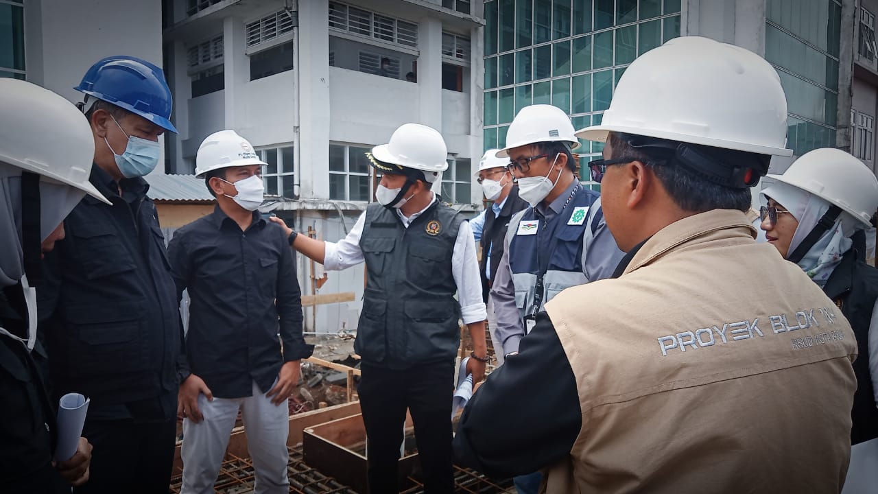 Lakukan Sidak, Dewan Wanti-Wanti Pembangunan Blok I dan IV RSUD Kota Bogor