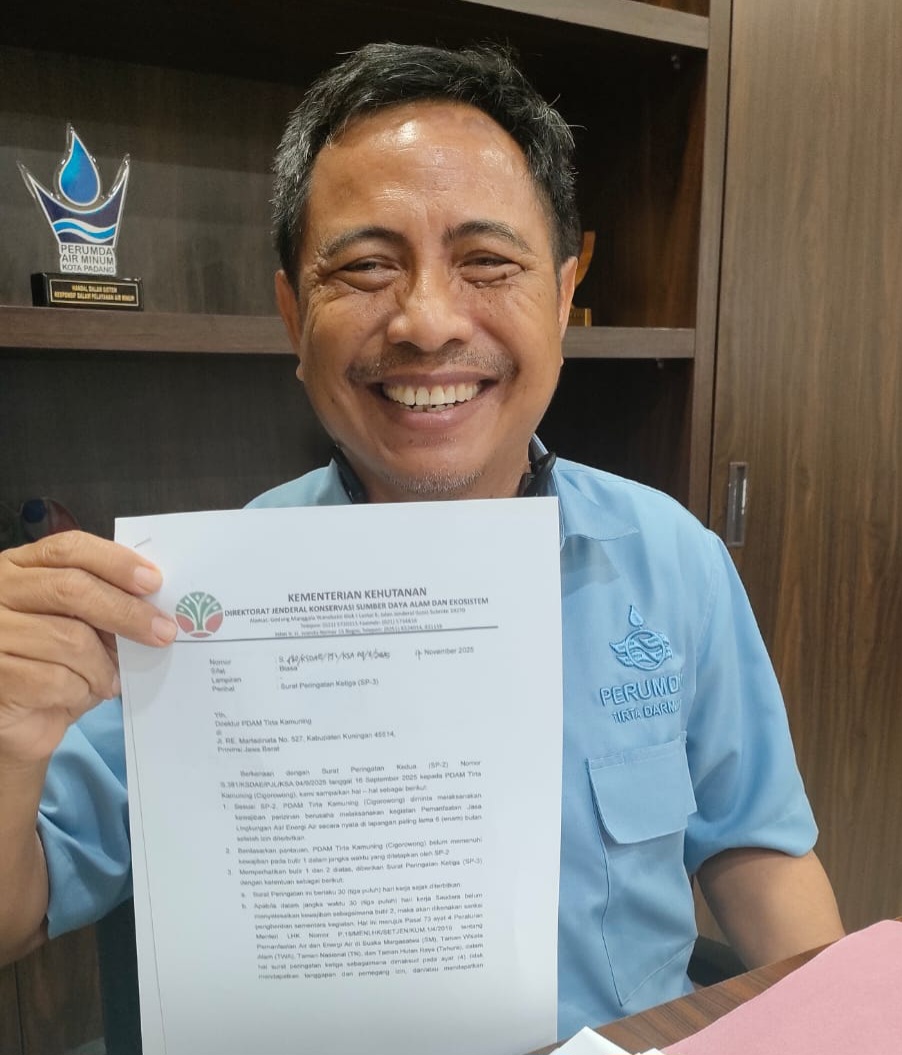 Pasokan Air Baku ke Indramayu Terancam Dihentikan, Menhut SP3 PDAM Tirta Kamuning