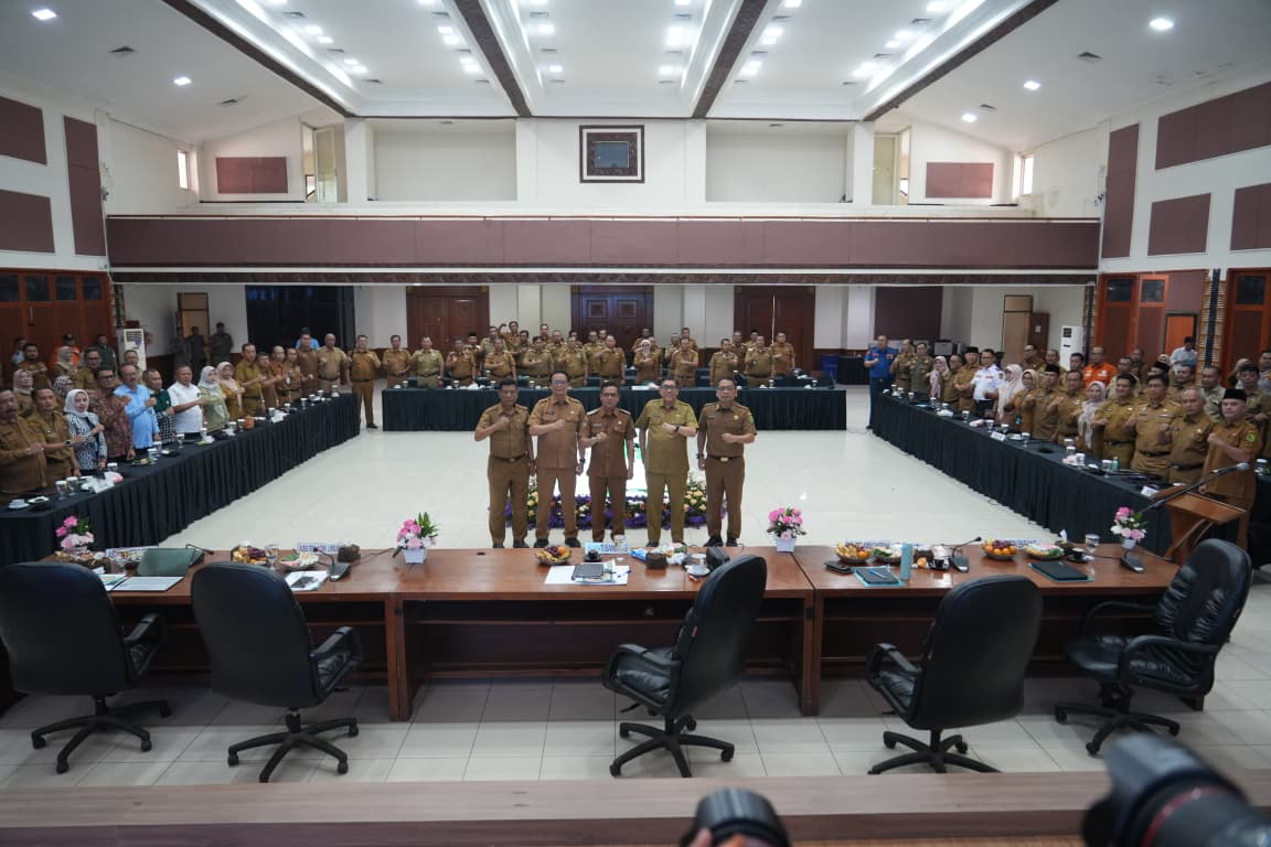 Pimpin Rakor Pemda, KDS Tagih Komitmen Kepala OPD Tingkatkan PAD dan Serapan Anggaran