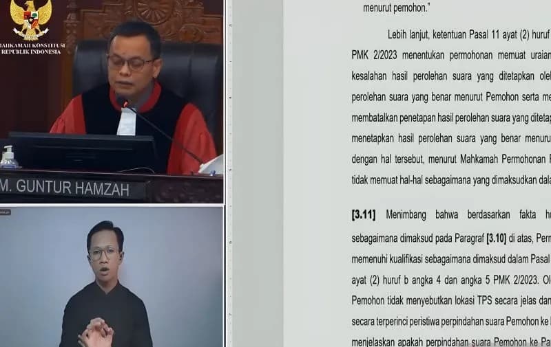 Imbas Tidak Rinci, Gugatan PPP untuk Pileg Dapil Jawa Barat Ditolak oleh MK