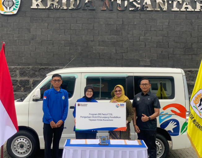 BRI Peduli Salurkan Bantuan Kendaraan Penunjang Pendidikan untuk Yayasan Krida Nusantara Dukung Pencapaian SDG