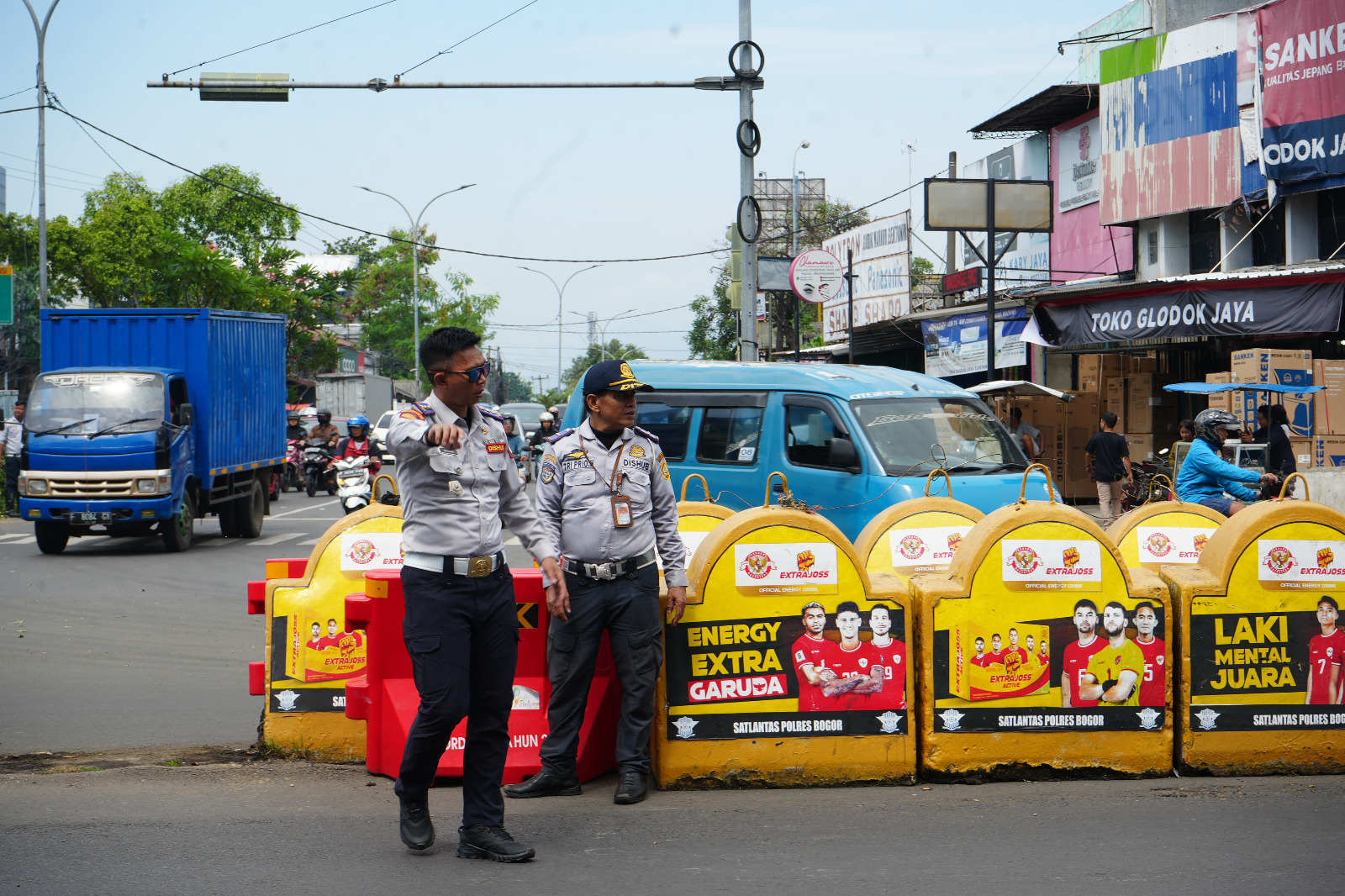 Dishub Kabupaten Bogor Aktifkan Kembali Traffic Light di Simpang Pasar Cibinong