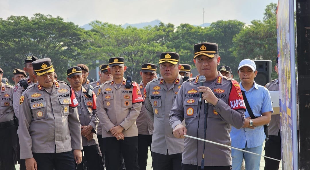 Pengamanan Laga Persib di Si Jalak Harupat Bandung, 1.330 Personel Diterjunkan