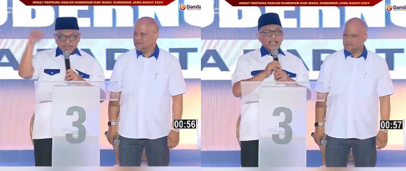 Pasangan ASIH Paparkan Program Unggulan di Debat Perdana Pilgub Jabar 2024