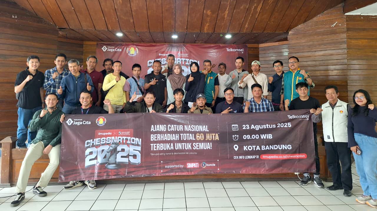 Telkomsel Gelar Kompetisi Catur Nasional Chessnation 2025 di Bandung, Dukung Talenta Muda Indonesia 