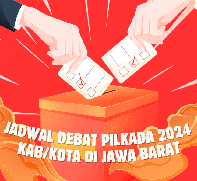 Catat! Berikut Ini Jadwal Debat Pilkada 2024 untuk Kab/Kota di Jawa Barat