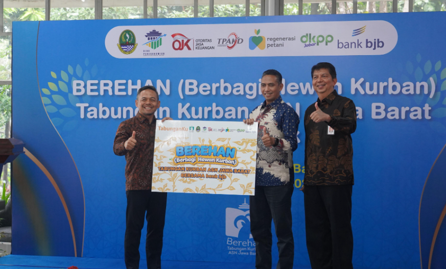 OJK dan Pemprov  Jawa Barat Luncurkan Program Tabungan Kurban ASN 'BEREHAN'