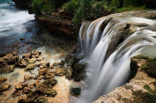 Pantai Jogan Yogyakarta! Pantai Estetik dengan Air Terjun di Ujung Pantai!! Cocok buat Prewedding