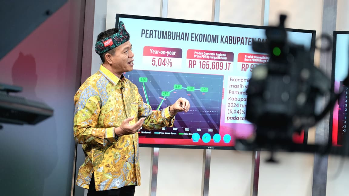 Naik Signifikan, Kang DS Sebut Laju Pertumbuhan Ekonomi Kabupaten Bandung Capai 5,04 Persen