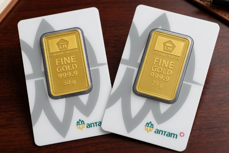 Emas Antam Anjlok Sehari Sebelum Lebaran, Ini Harga Terbarunya 20 Maret 2026