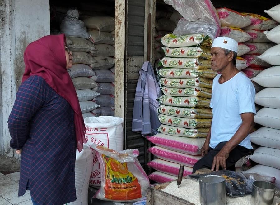 Perumda Pasar Tohaga Sebut Pasar Cileungsi Bebas Praktik Beras Oplosan