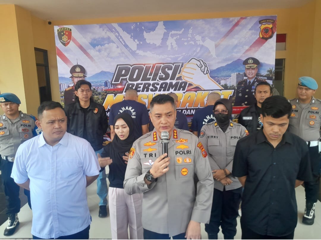 Bongkar Kasus Tipu Gelap, Polresta Bandung Ringkus Pelaku dan Penadah