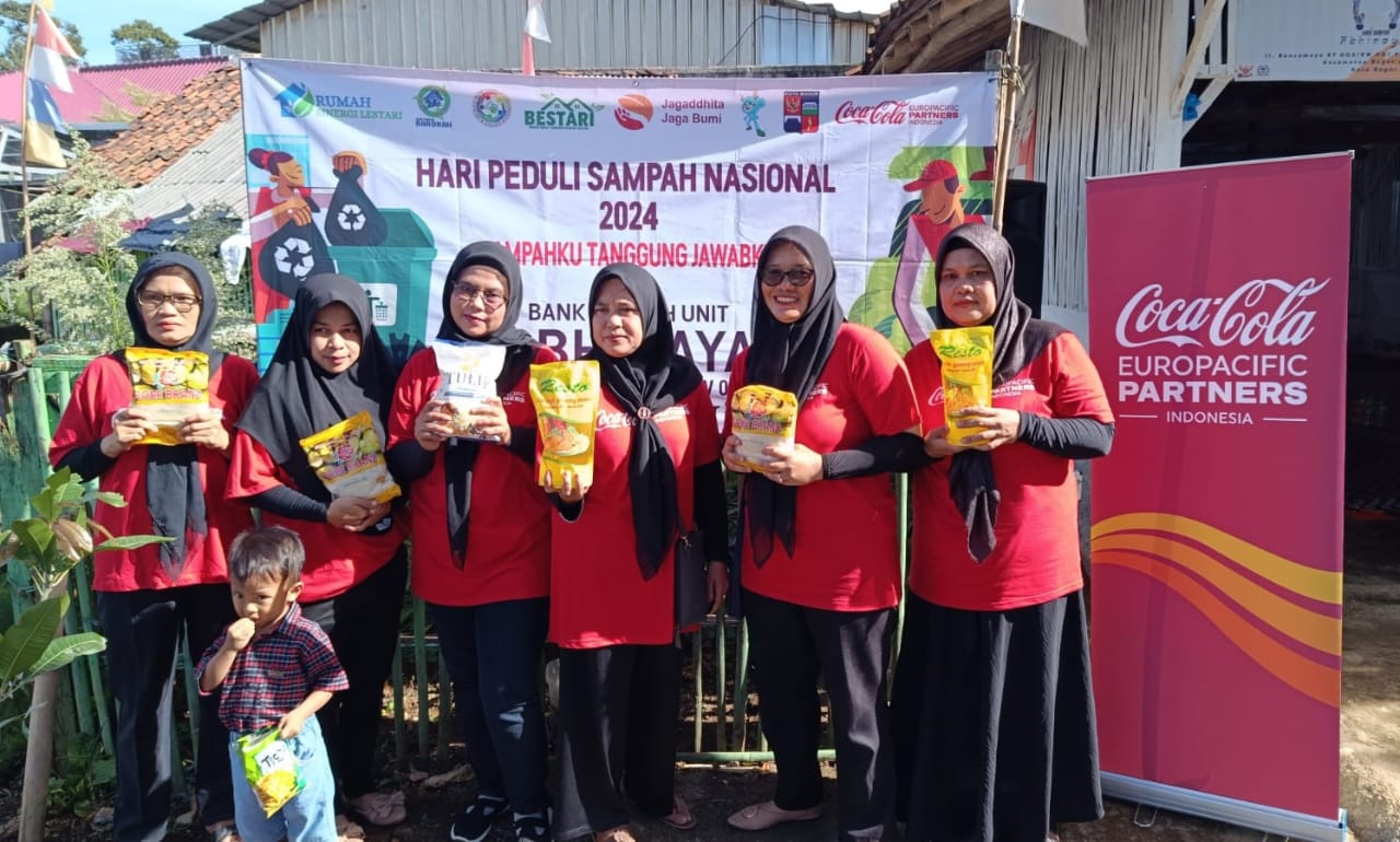 CCEP INDONESIA Peringati HPSN 2024 Bersama Komunitas Binaan Dukung Zero Waste Zero Emission 2050