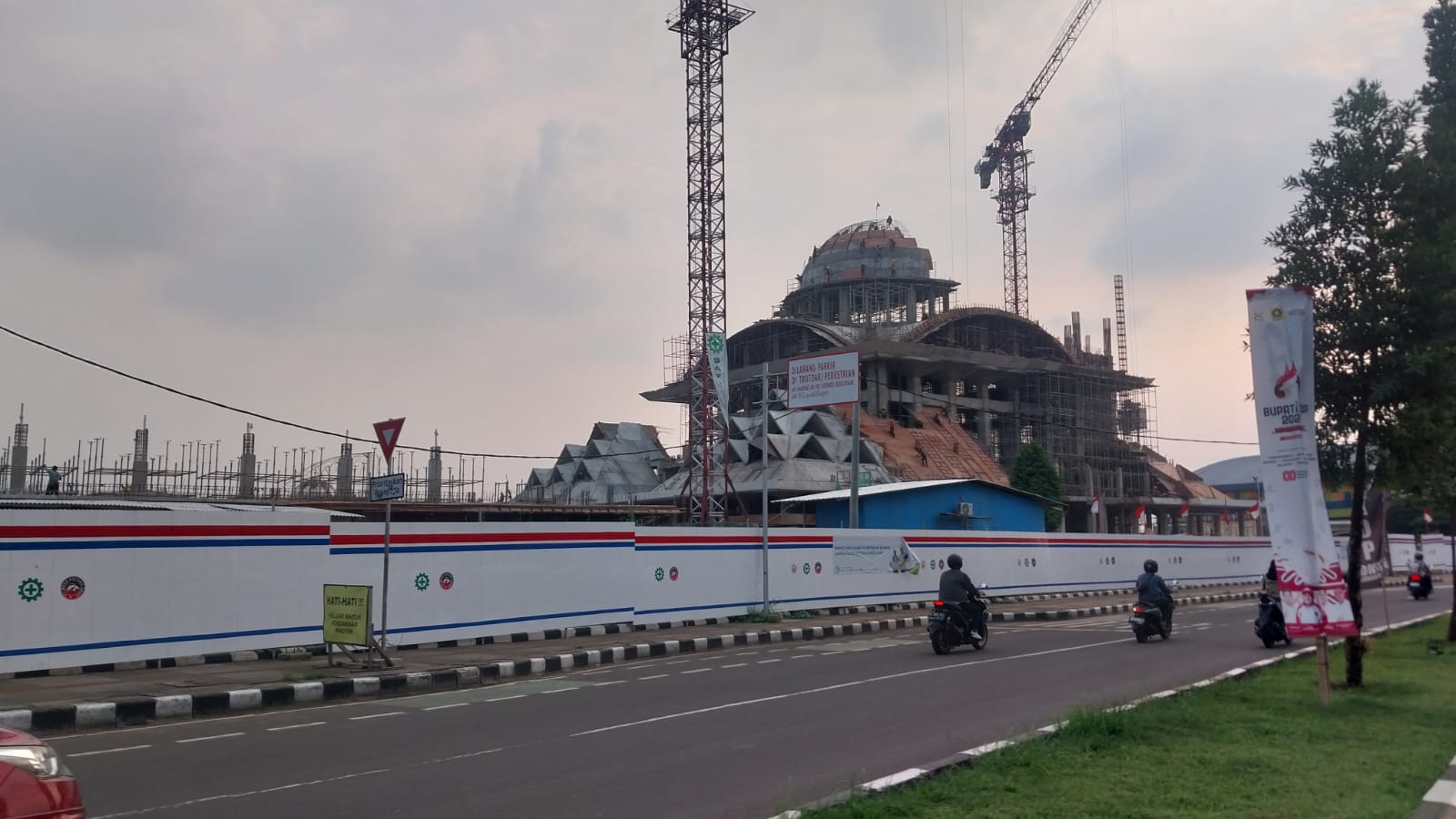 Pembangunan Masjid Raya Kabupaten Bogor Sudah Capai 47,6 persen, Target Selesai Desember 2025