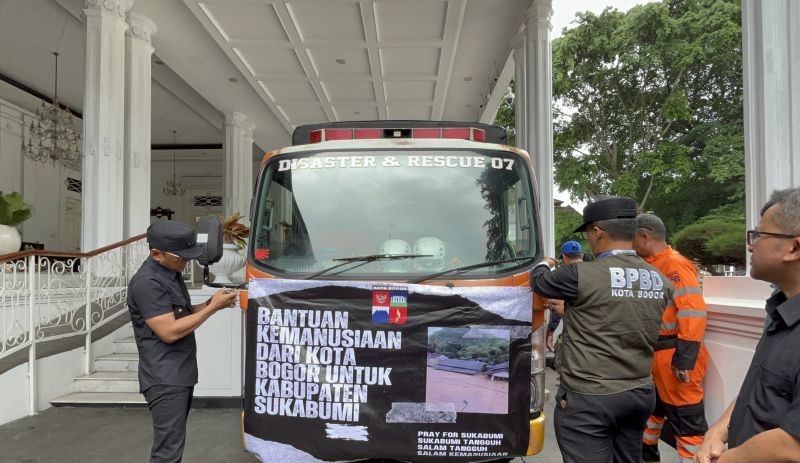 Pemkot Bogor Kirimkan Bantuan untuk Korban Bencana di Sukabumi