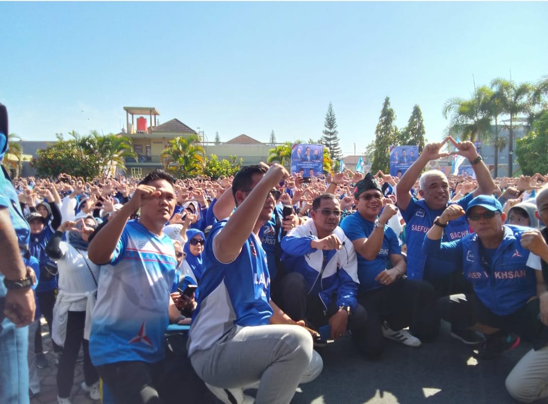 Hadiri HUT Demokrat ke 23 di Ciparay Bandung, Kang DS: Semoga Menjadi Partai Bermanfaat Bagi Masyarakat 