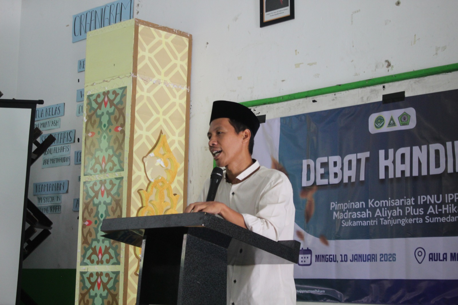 Adu Gagasan, MA Plus Al Hikam Gelar Debat Kandidat Ketua IPNU dan IPPNU