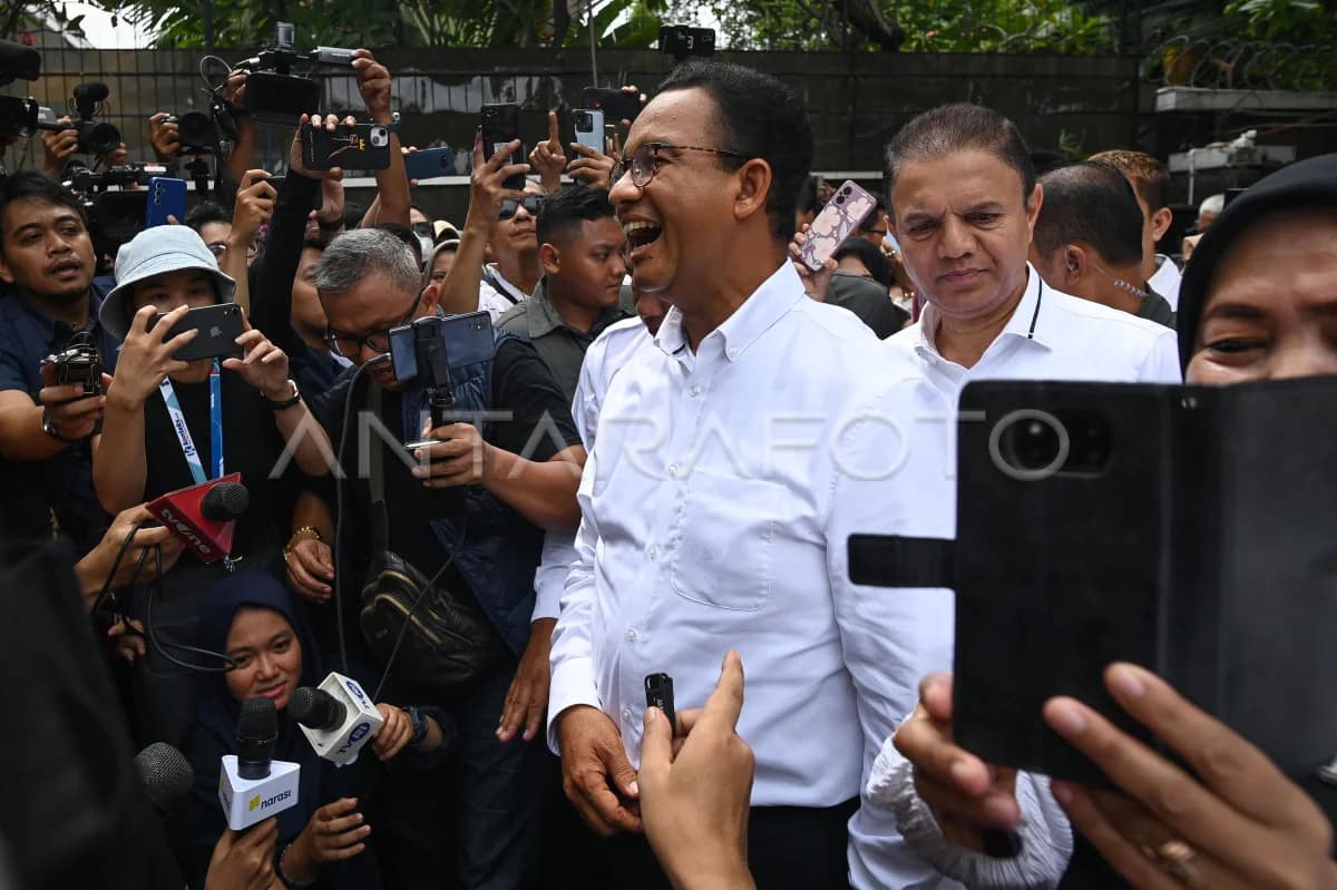 Kata Anies Baswedan Soal Rumor Maju Pilkada DKI Jakarta