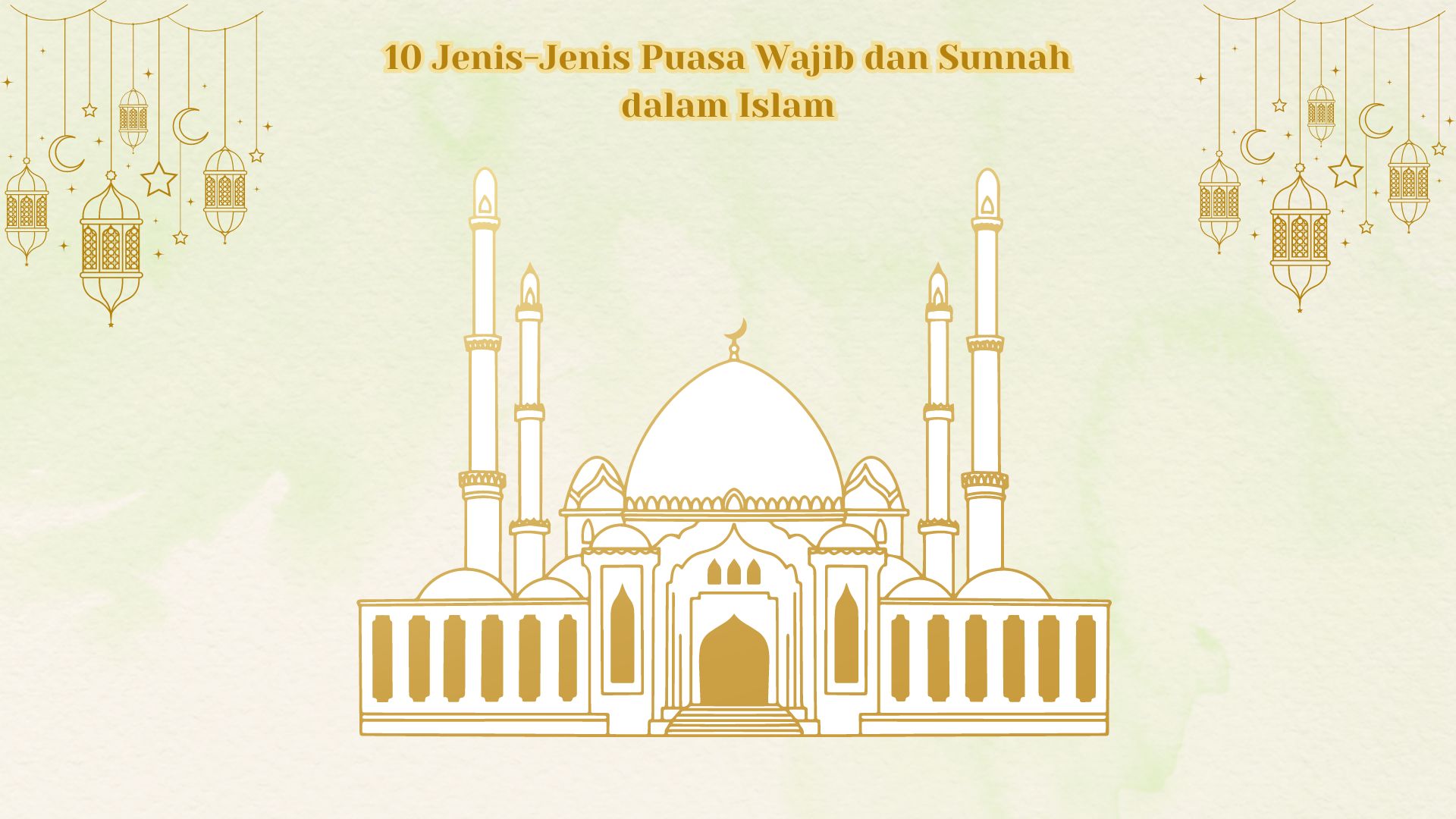 Yuk Ketahui 10 Jenis-Jenis Puasa Wajib dan Sunnah dalam Islam, Apa Saja Ya?