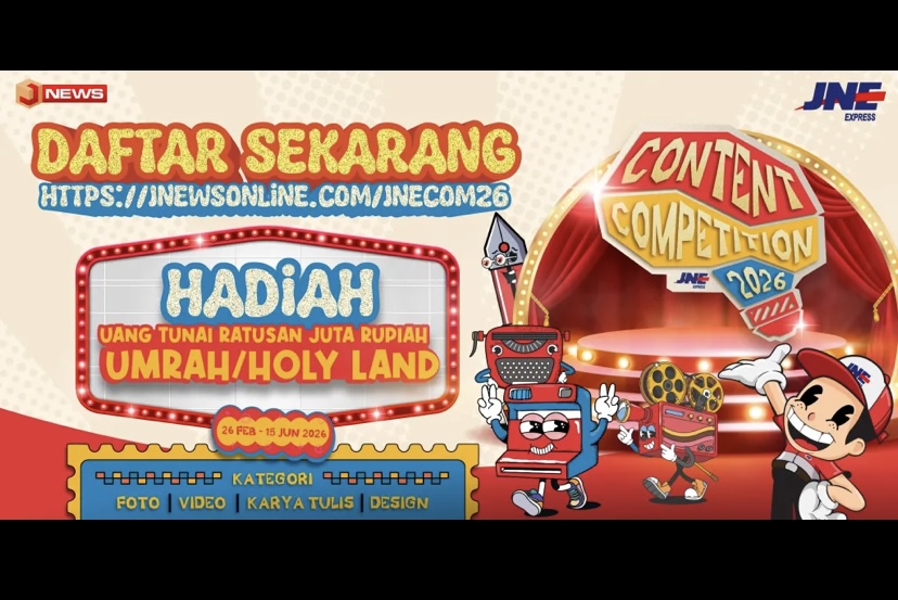 JNE Gelar Creative Workshop Content Competition 2026 di UNPAD, Bekali Mahasiswa Ubah Ide Jadi Karya