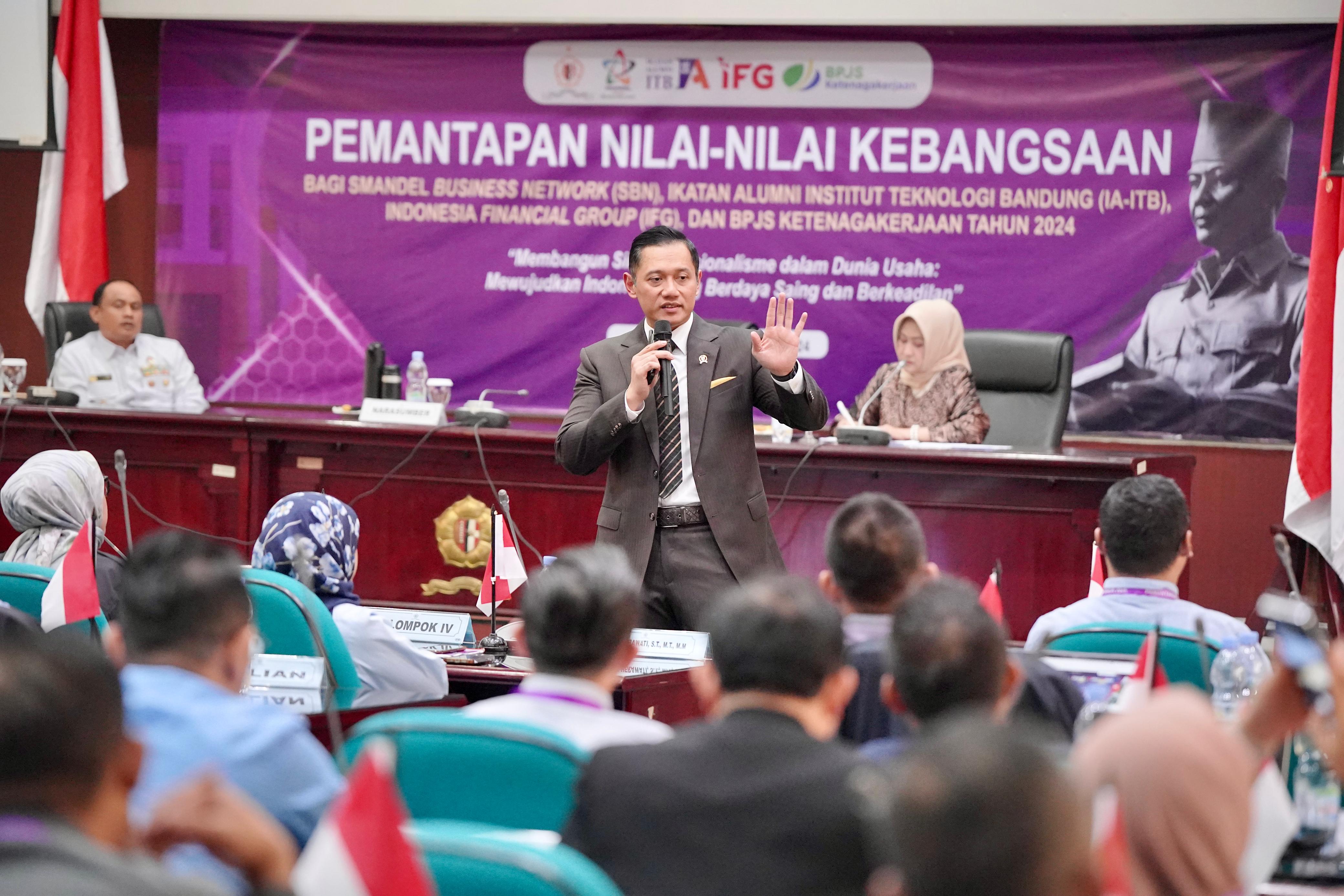 Jadi Pembicara di Lemhannas, Menteri AHY: Kepemimpinan Transformasional Kunci Menuju Indonesia Emas 2045