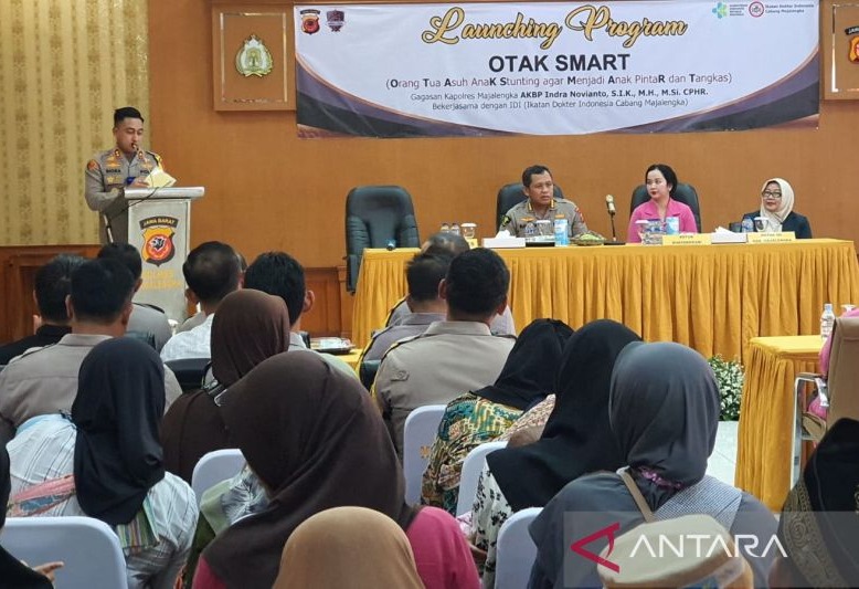 Demi Cegah Stunting, Polres Majalengka Luncurkan Program Orang Tua Asuh