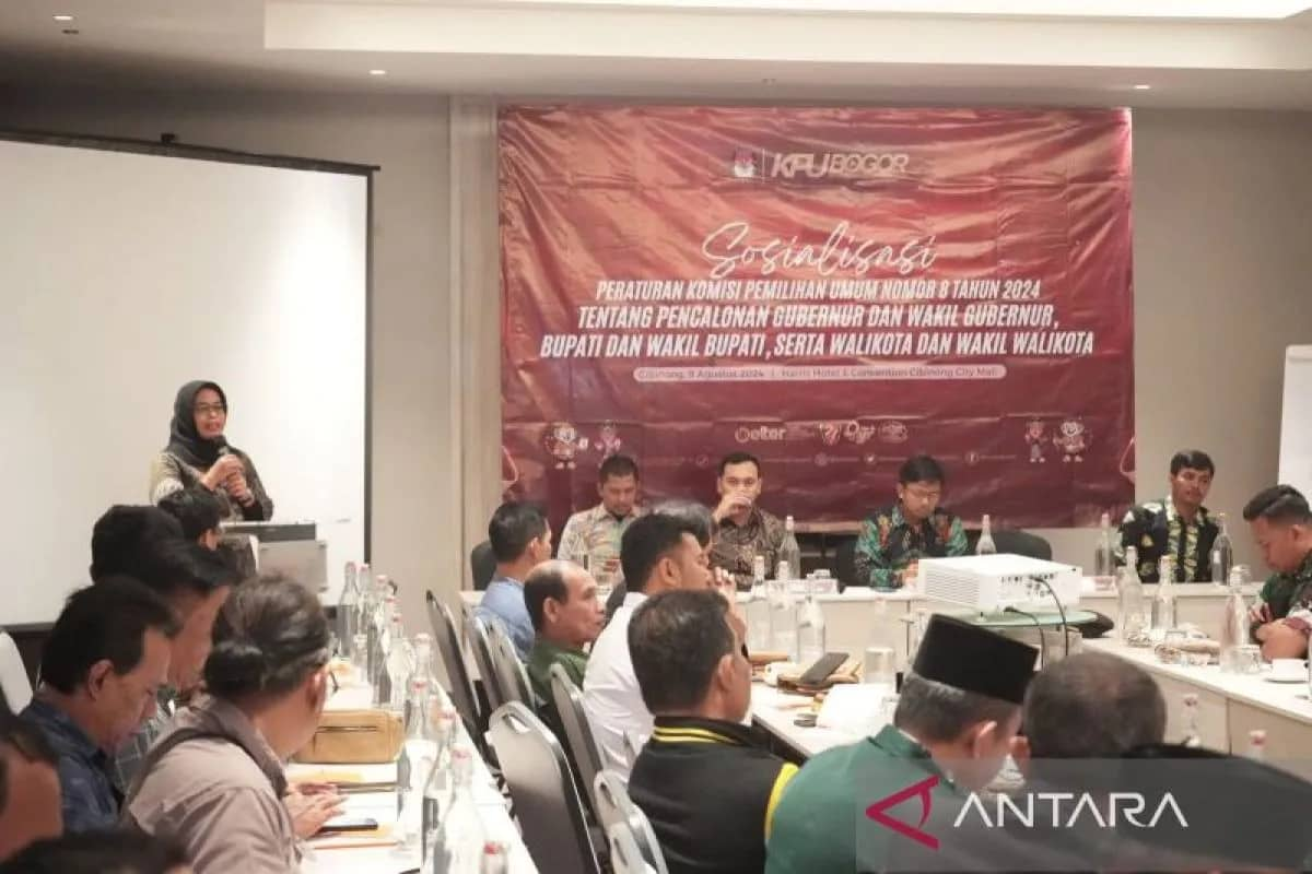 KPU Sosialisasikan Aturan Terbaru Batas Usia Calon Kepala Daerah di Bogor