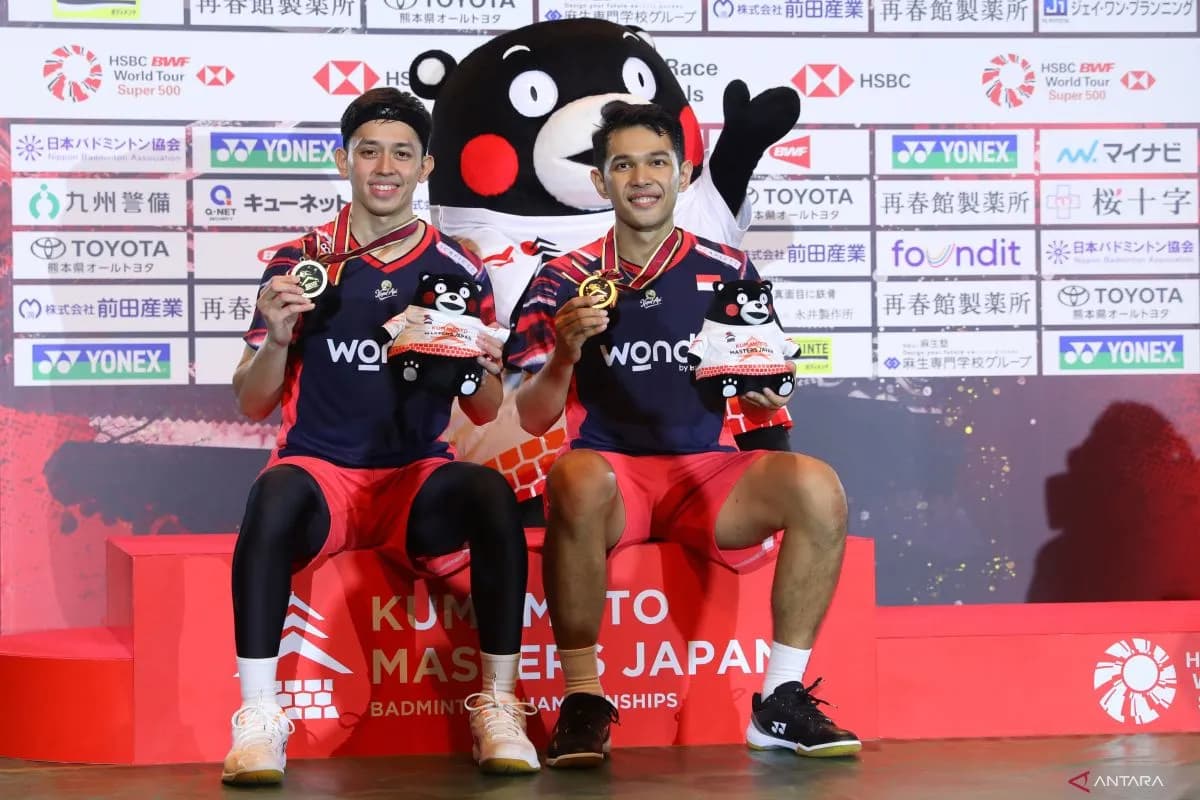 Hasil Kumamoto Masters 2024: Fajar/Rian Juara, Gregoria Mariska Runner-up