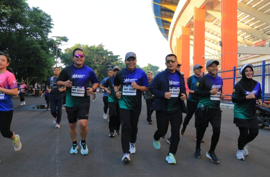 Bandung Bedas Run 2025 Diikuti Ribuan Peserta, Bupati Kang DS Dorong Budaya Olahraga