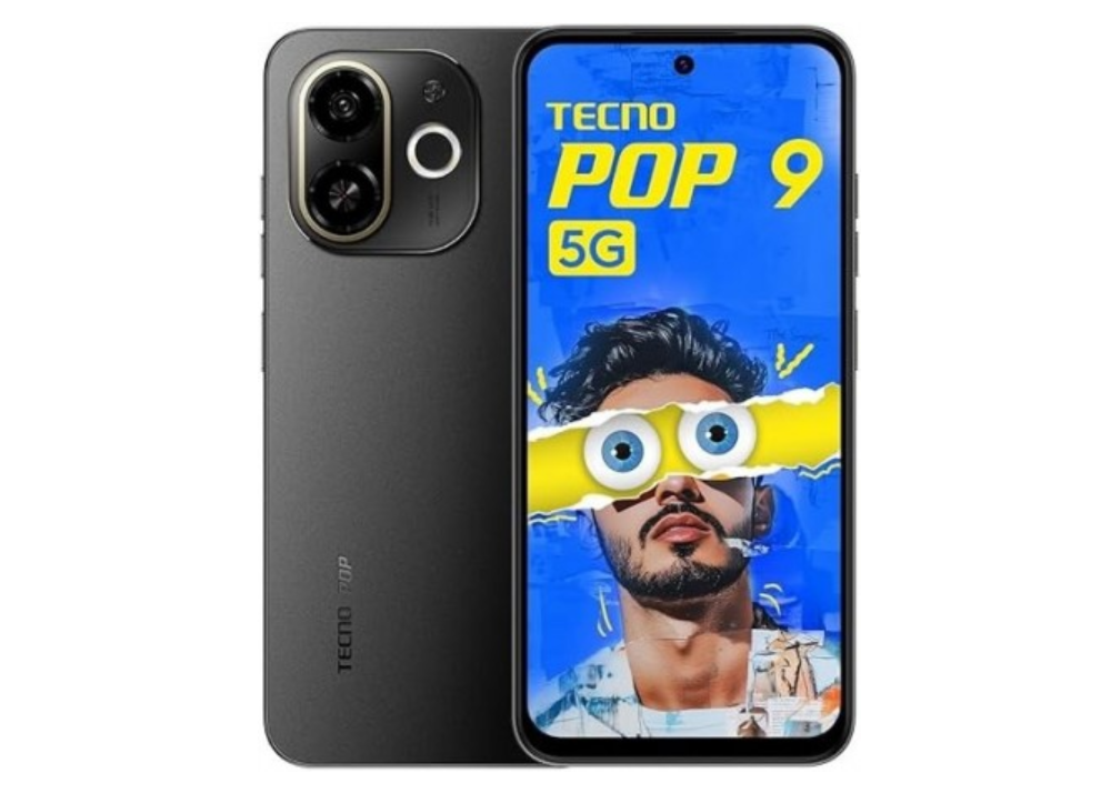 Tecno Pop 9 5G Smartphone Rp 1 Jutaan dengan Dimensity 6300 dan Layar 120 Hz