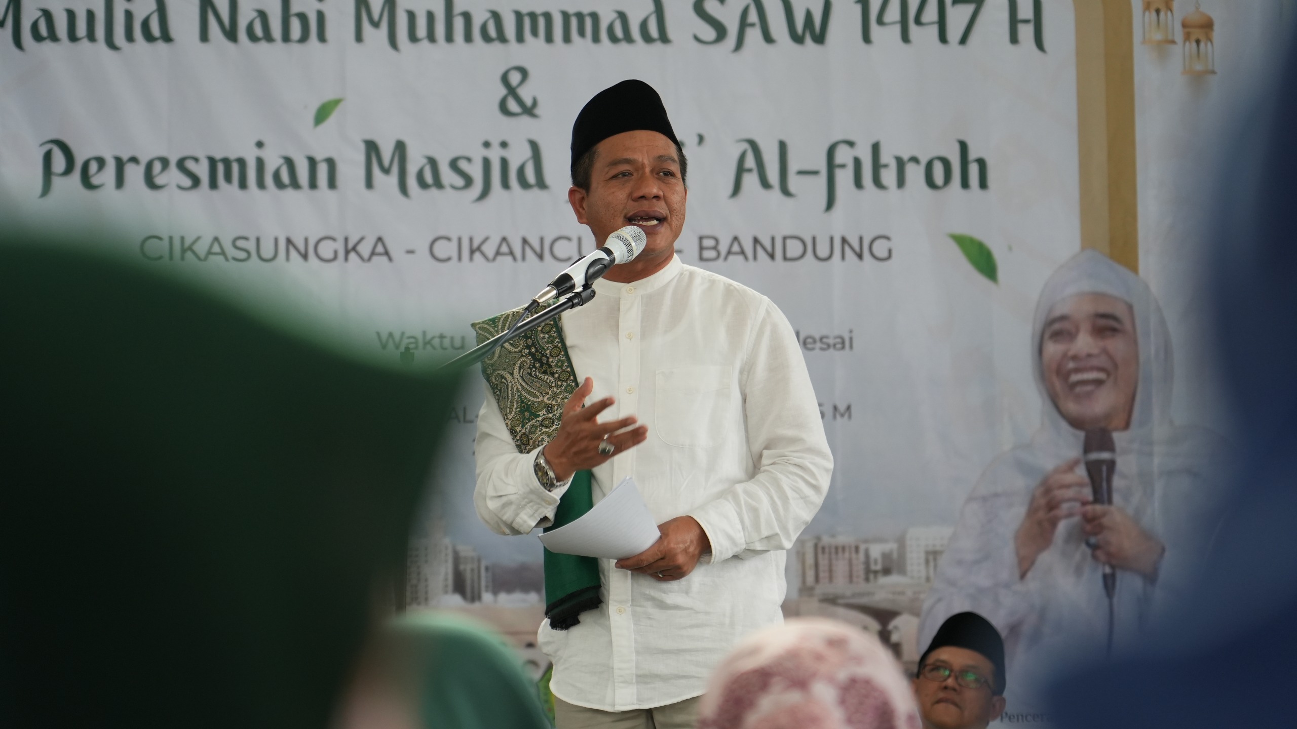 Dari Rumah Ibadah Menuju Peradaban Umat, Bupati Bandung Resmikan Masjid Jami di Cikancung 